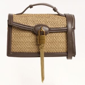 NEW Steve Madden Straw Handbag